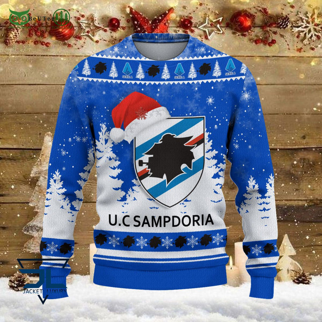 U.C. Sampdoria Lega Serie A Champion Ugly Sweater