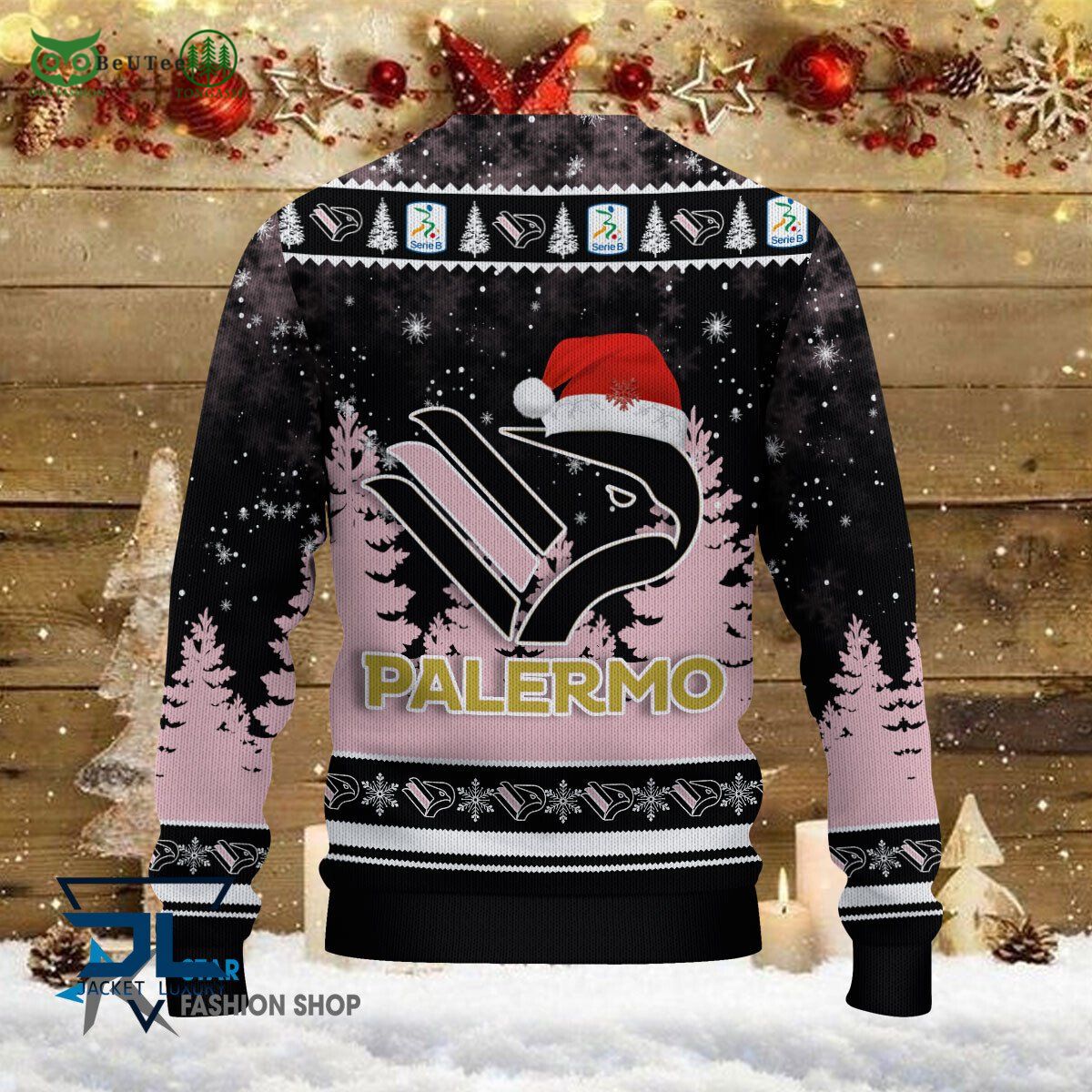U.S. Città di Palermo Lega Serie A Champion Ugly Sweater