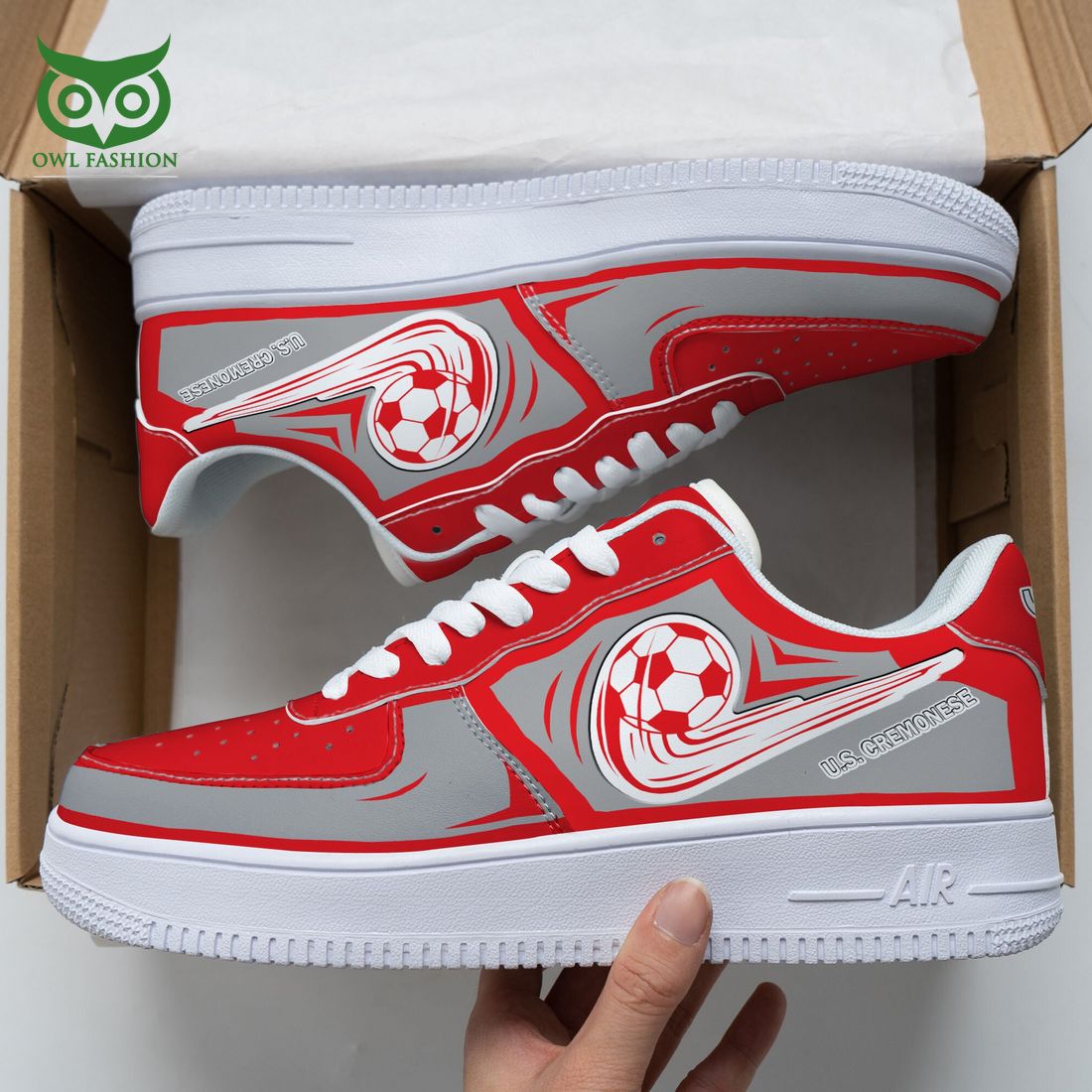 U.S. Cremonese Serie A NAF Air Force 1 Shoes