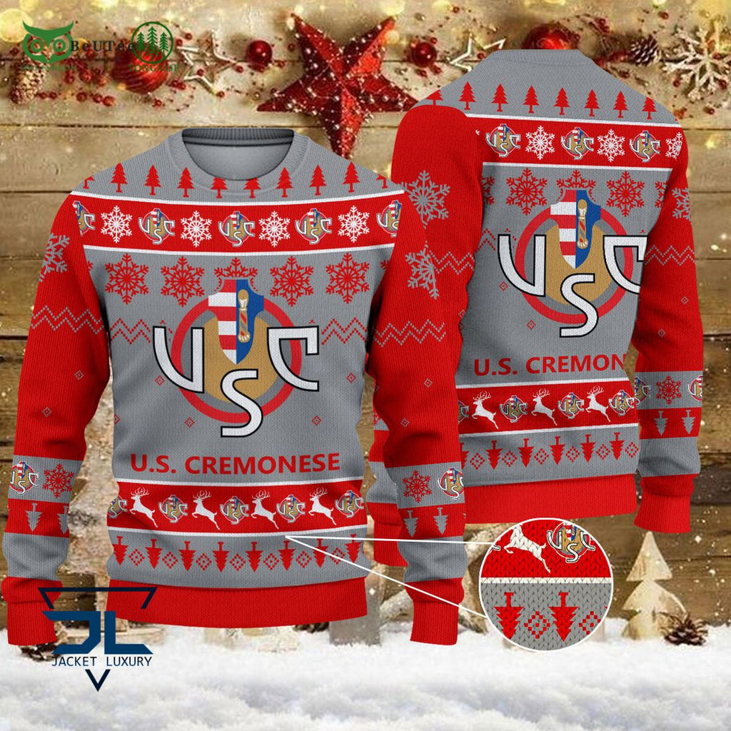 U.S. Cremonese Team Football Lega Serie A Ugly Sweater