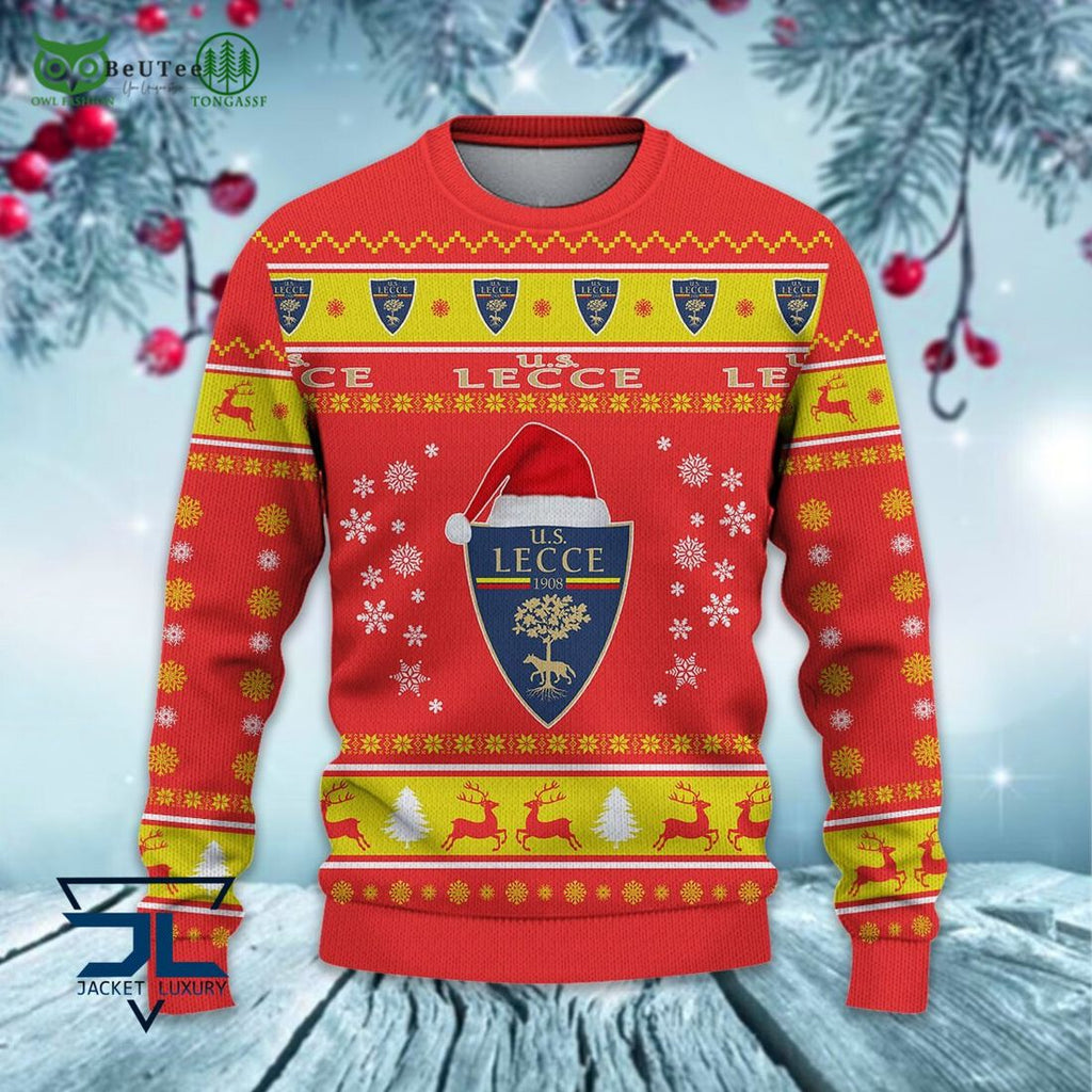 U.S. Lecce Football Lega Serie A Ugly Sweater