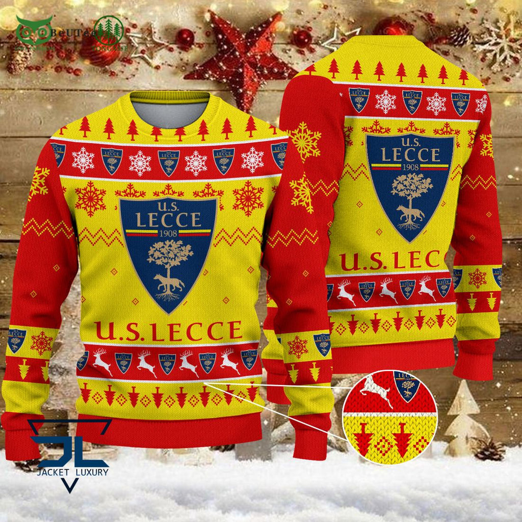 U.S. Lecce Team Football Lega Serie A Ugly Sweater