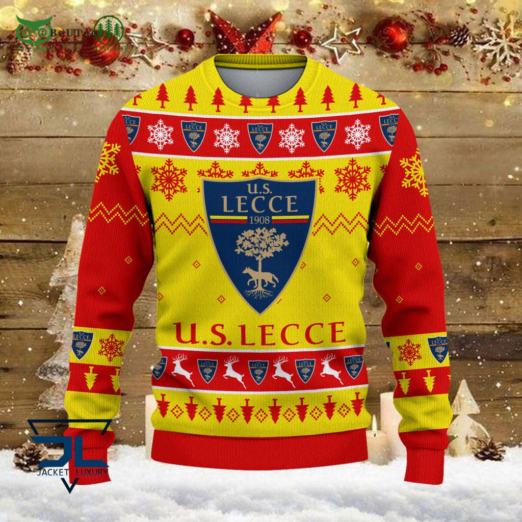 U.S. Lecce Lega Serie A Champion Ugly Sweater