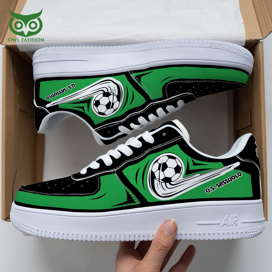U.S. Sassuolo Serie A NAF Air Force 1 Shoes