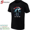 mom in Resident Evil family silhouette walking in the rain poster shirt