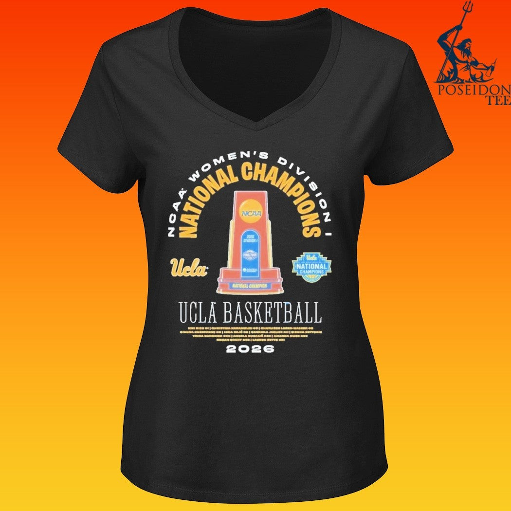 Ucla Bruins 2026 NCAA Women’s Basketball National Champions Legends Trophy T-shirt