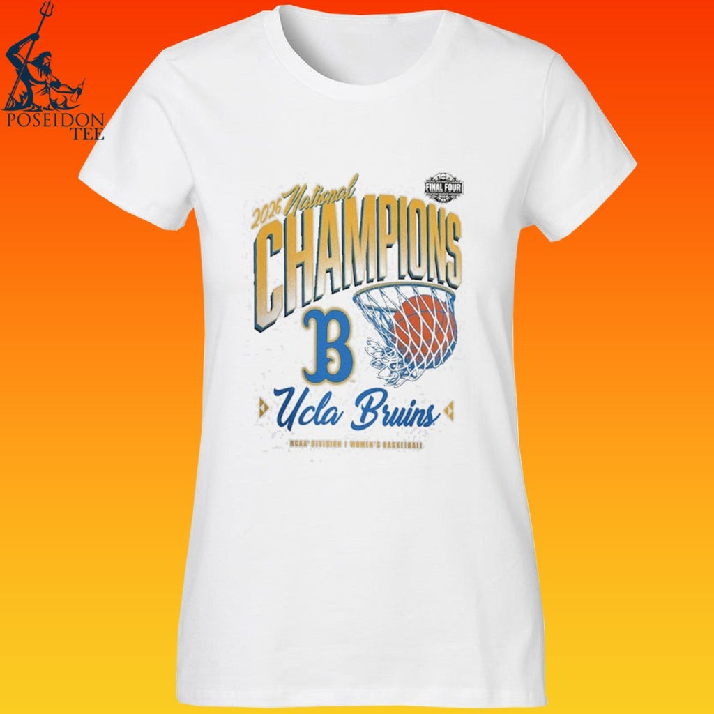 Ucla Bruins 2026 NCAA Women’s Basketball National Champions Pressure Pulse T-shirt