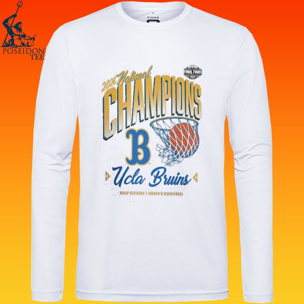 Ucla Bruins 2026 NCAA Women’s Basketball National Champions Pressure Pulse T-shirt