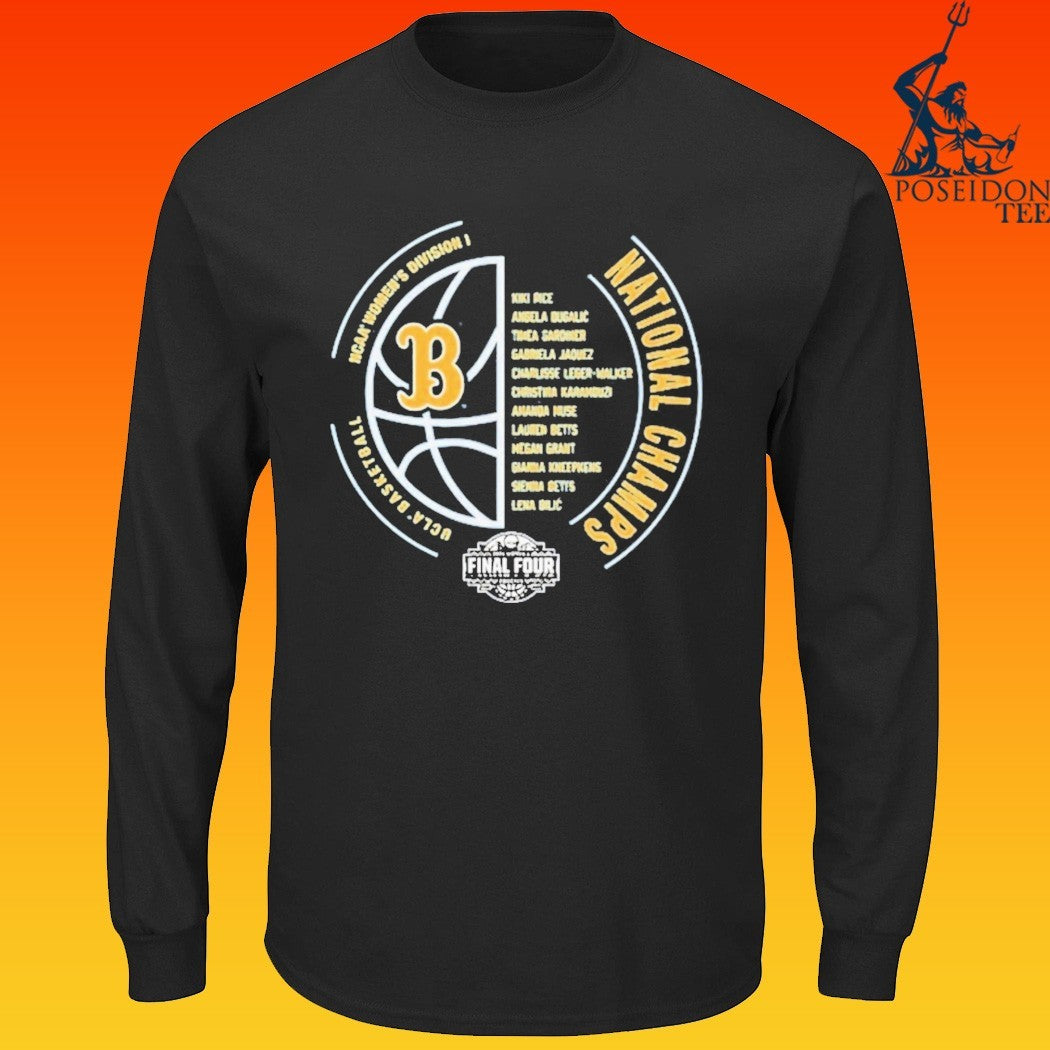 Ucla Bruins 2026 Women’s Basketball National Champions T-shirt