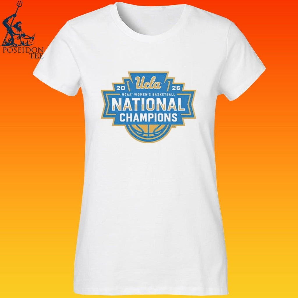 Ucla Bruins WBB NCAA Women’s Basketball 2026 National Champions Logo T-shirt