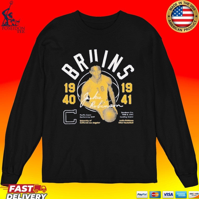 Ucla Jackie Robinson 1940-1941 Basketball Vintage T-shirt