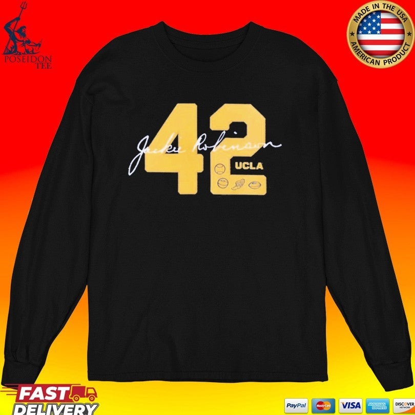 Ucla Jackie Robinson 42 Letterman 2026 T-shirt
