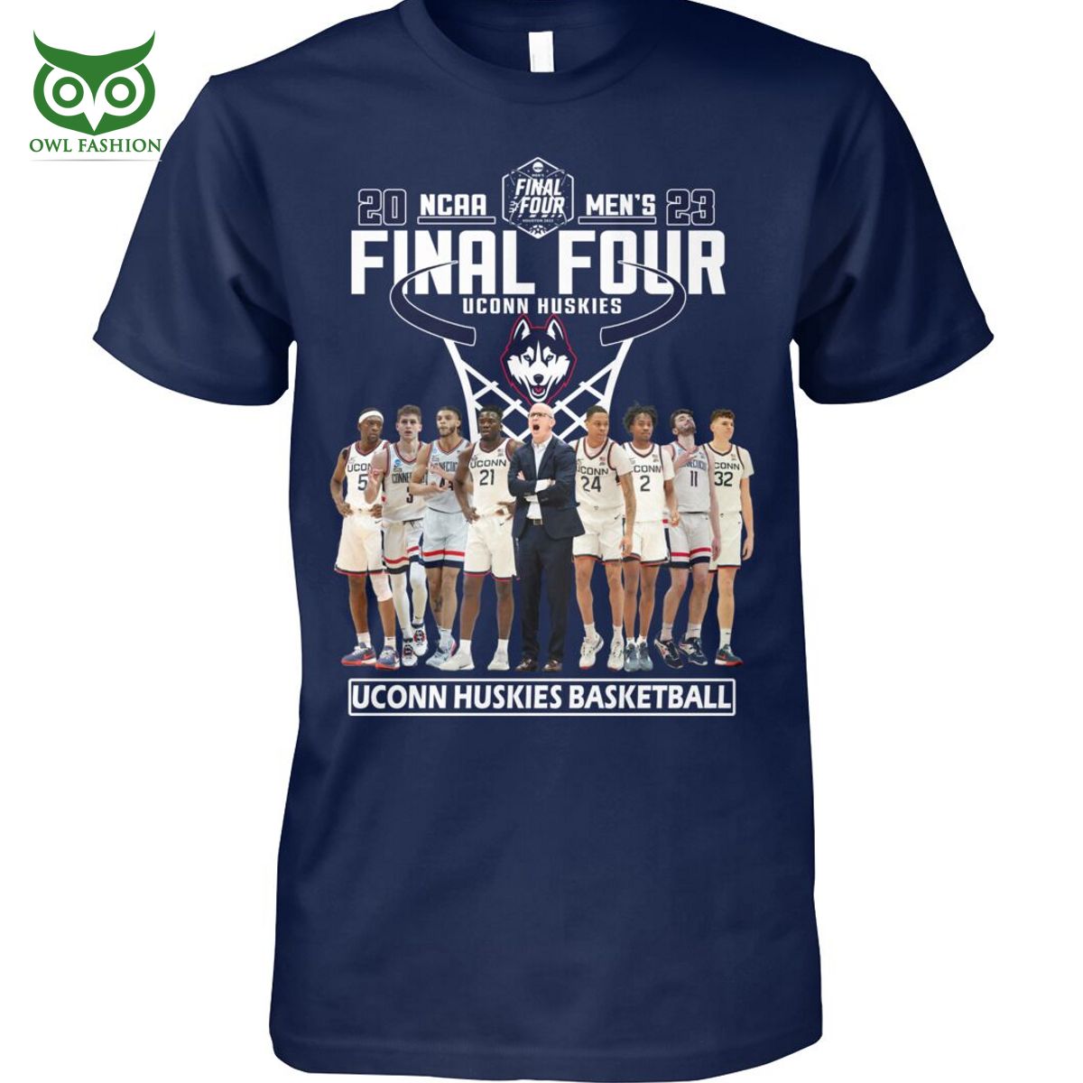 Uconn Huskies Basketball Final Four NCAA 2D Tshirt