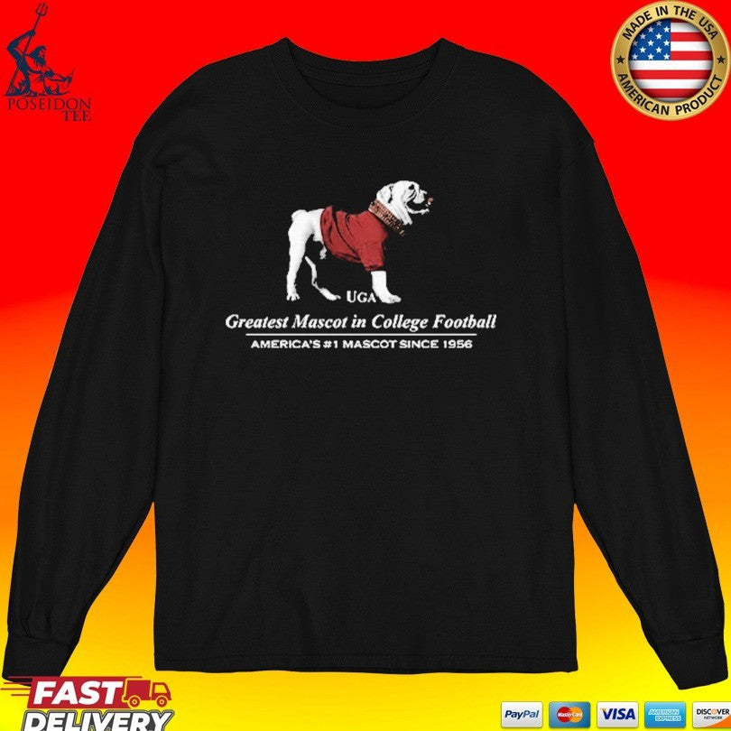 Uga Greatest Mascot In College Football Mascot Georgia Bulldogs T-shirt