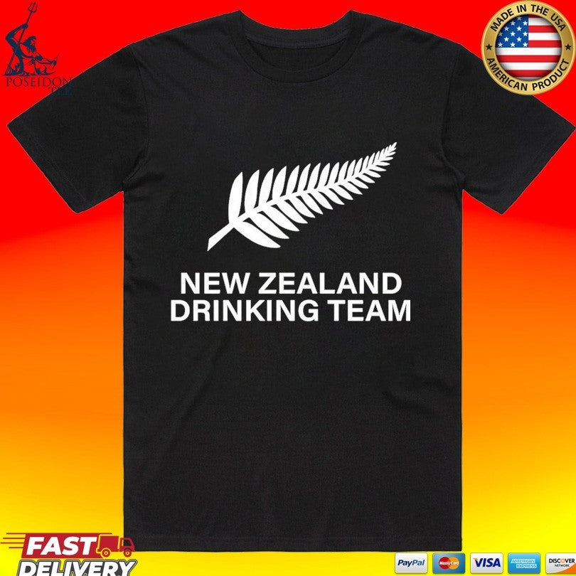 Uncle Reco New Zealand Drinking Team T-shirt