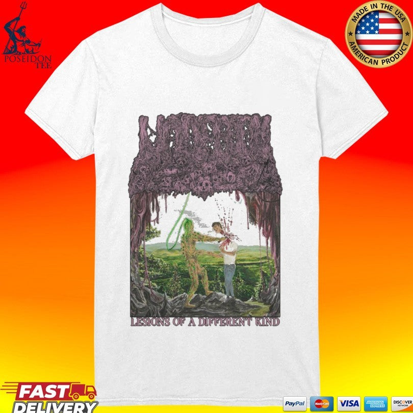 Undeath Lesions Of A Different Kind T-shirt