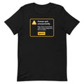 Human Quit Unexpectedly Men's Signature Tee