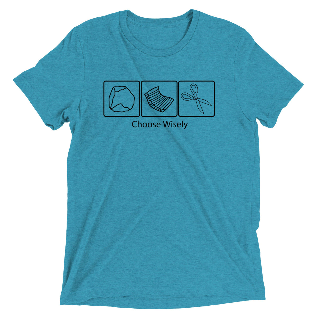 Choose Wisely Men's Tri-Blend Tee