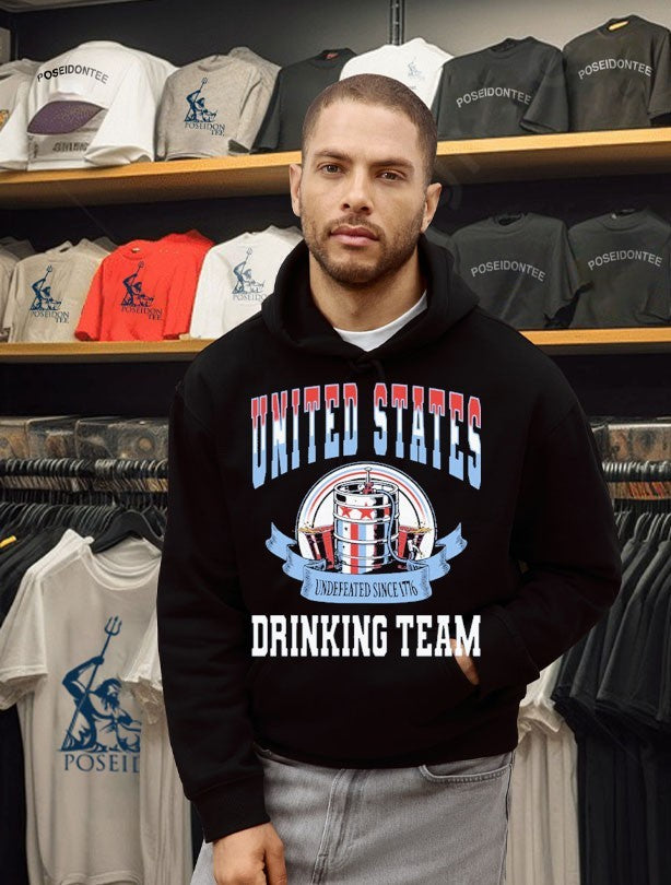 United States Drinking Team Undefeated Since 1776 T-shirt