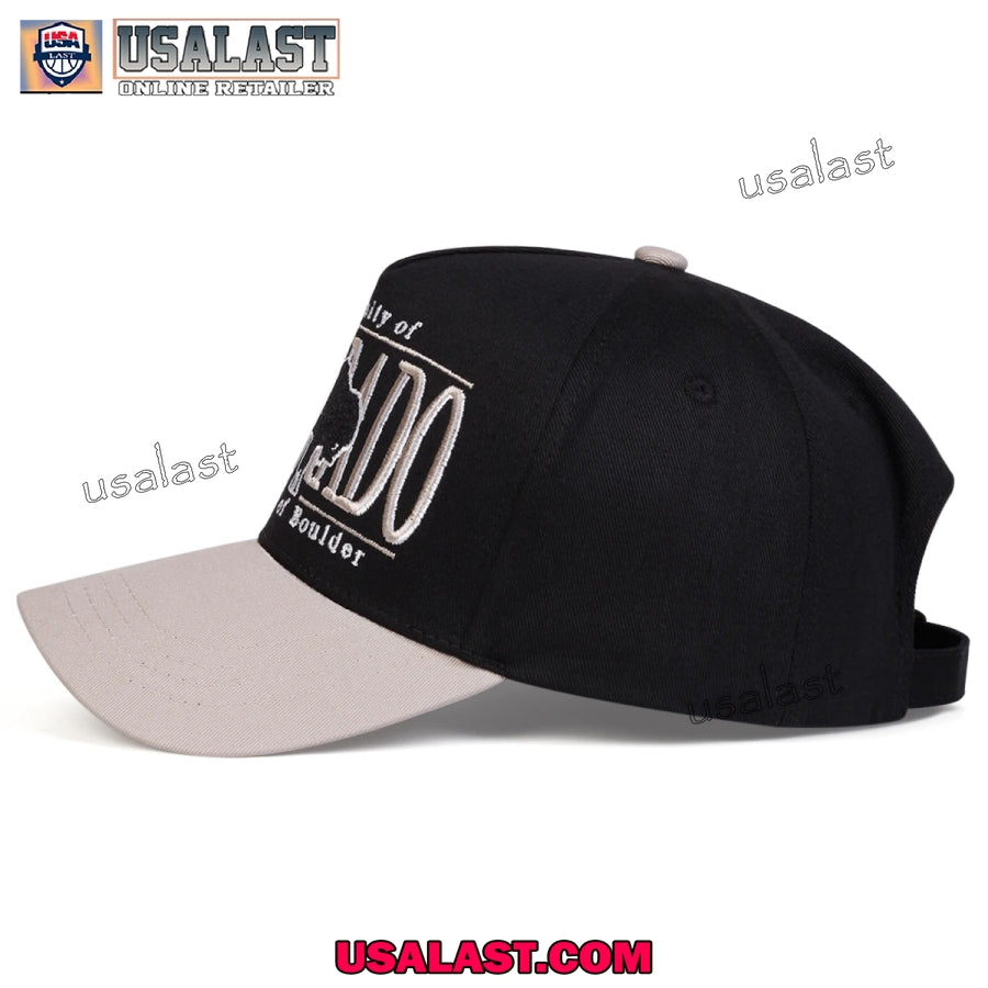 University of Colorado Boulder Embroidery Baseball Cap