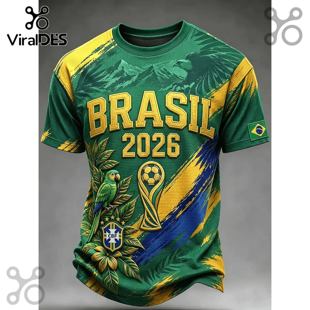 Brazil National Soccer Team 2026 World Cup Edition Shirt