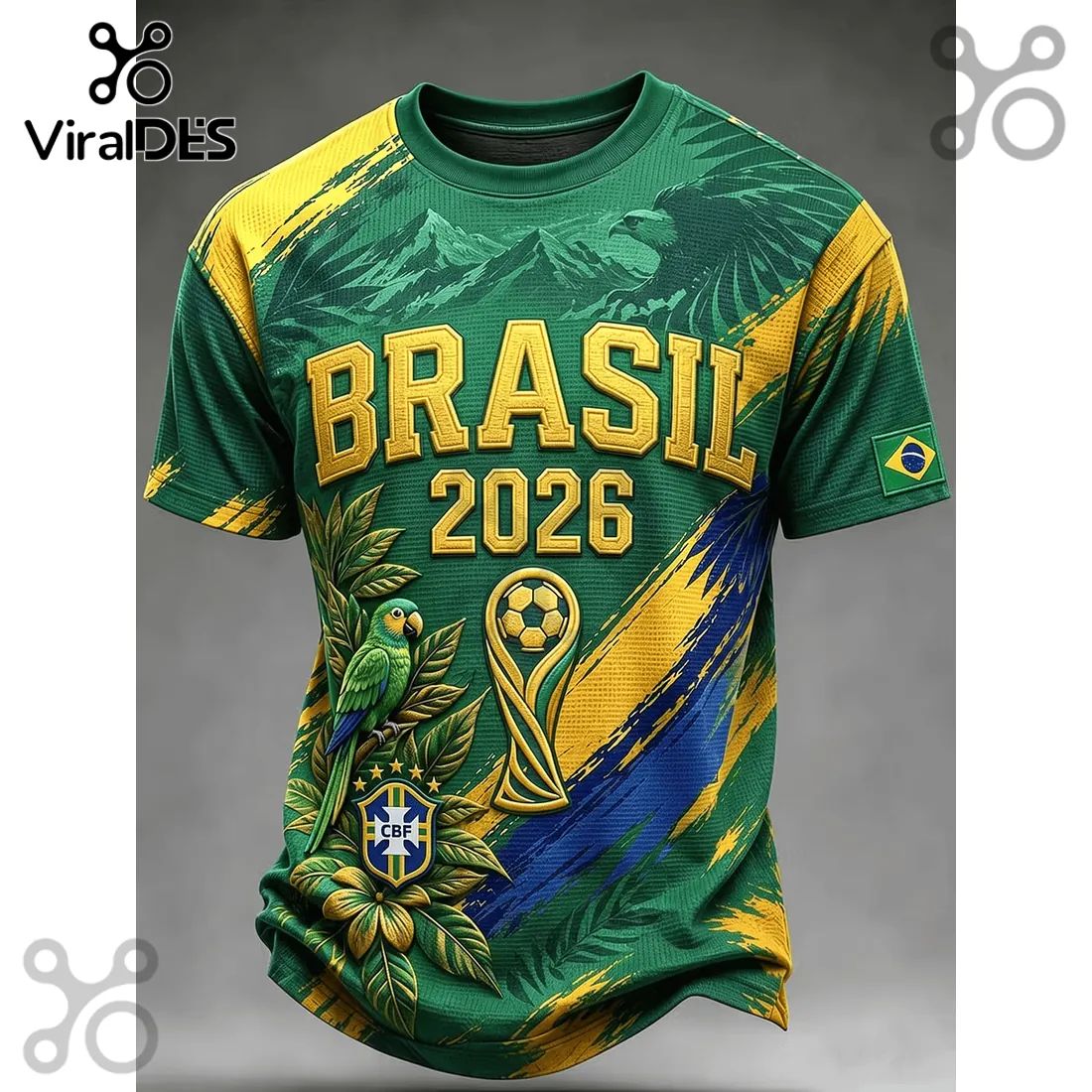 Brazil National Soccer Team 2026 World Cup Edition Shirt