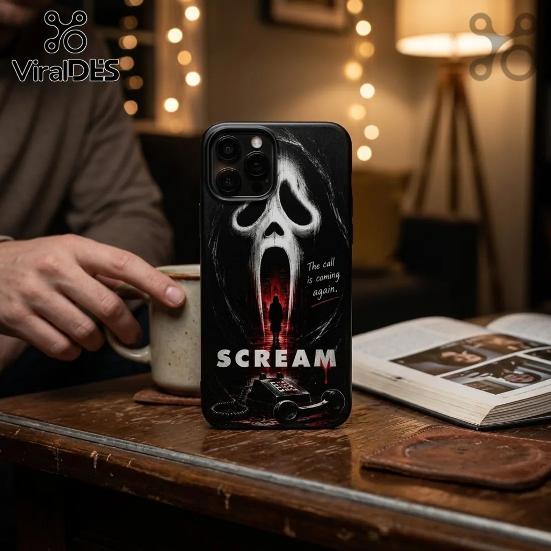 Scream The Call Is Coming Again Phone Case