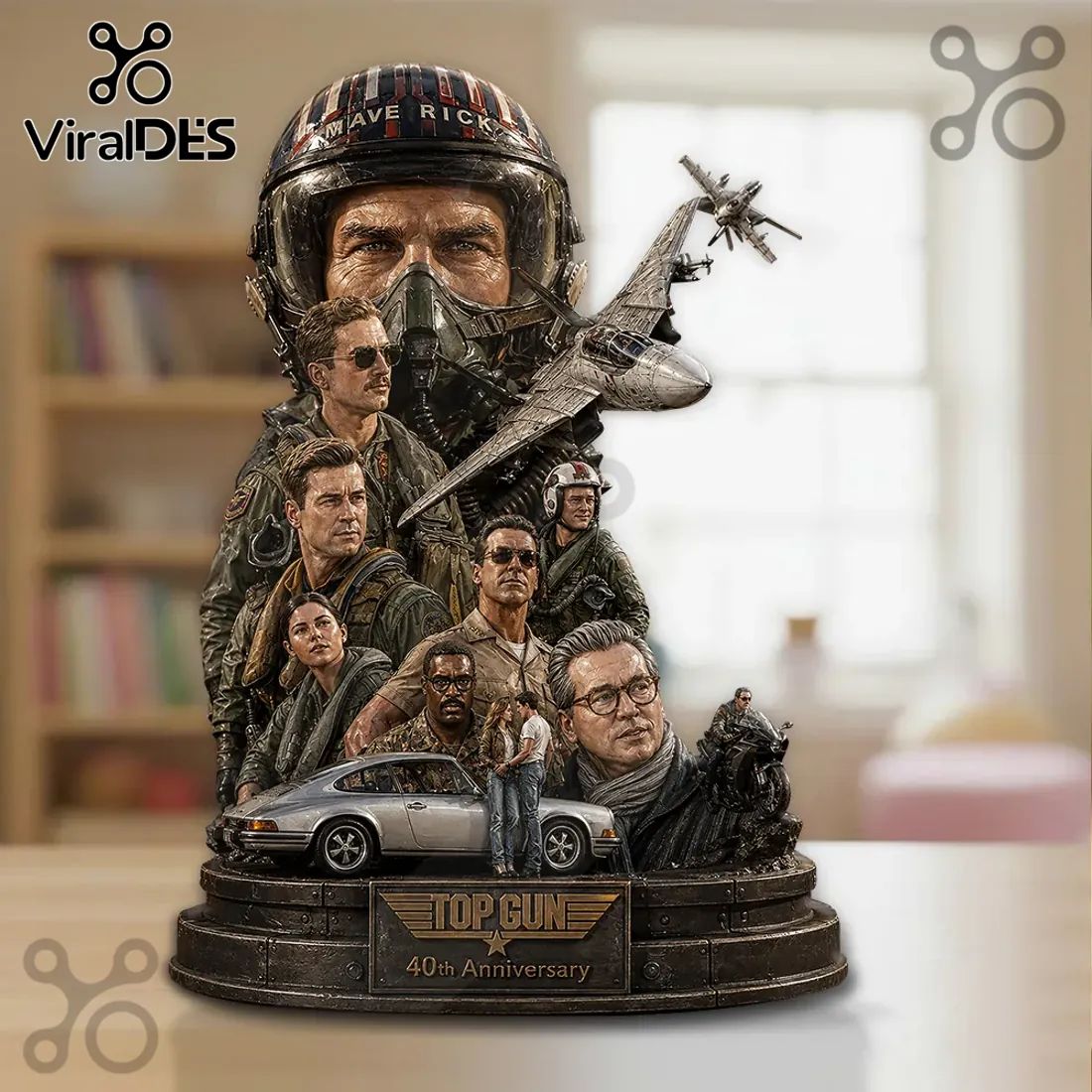 Gun 40th Anniversary Premium Acrylic Display