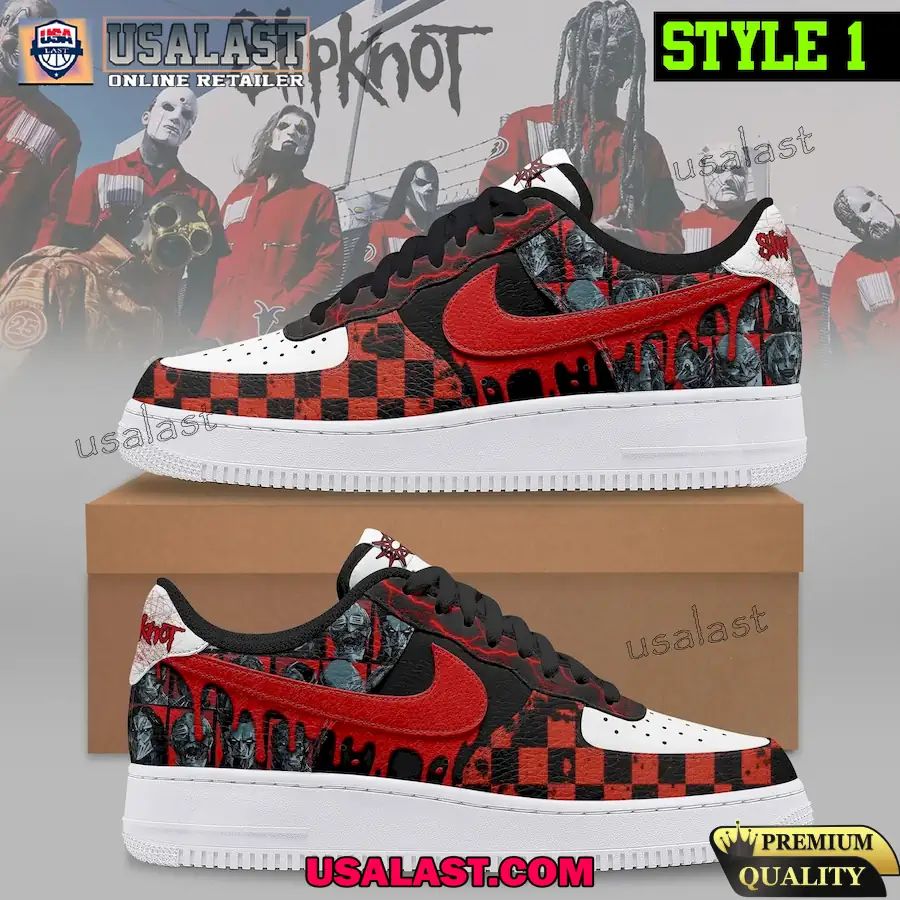 Slipknot Air Force 1 Sneakers