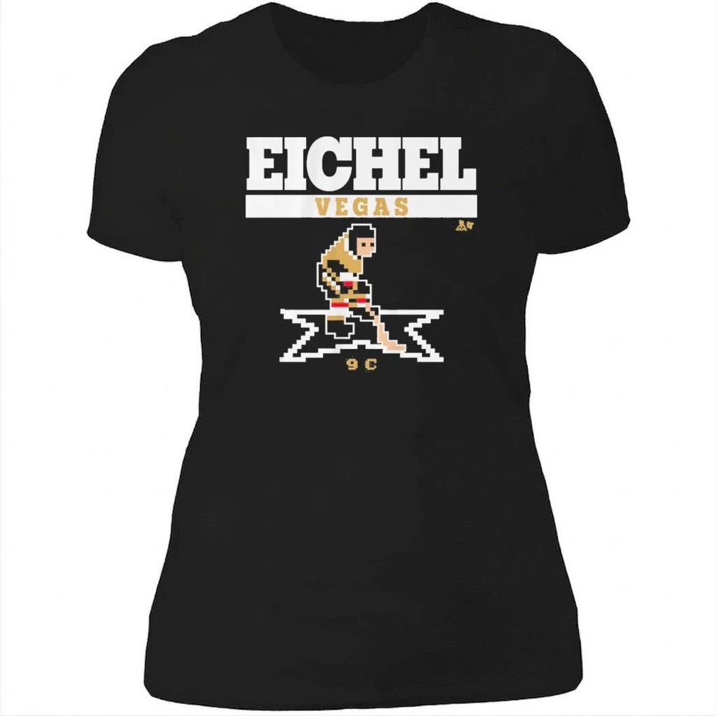 Jack Eichel Vegas Retro Hockey Shirt