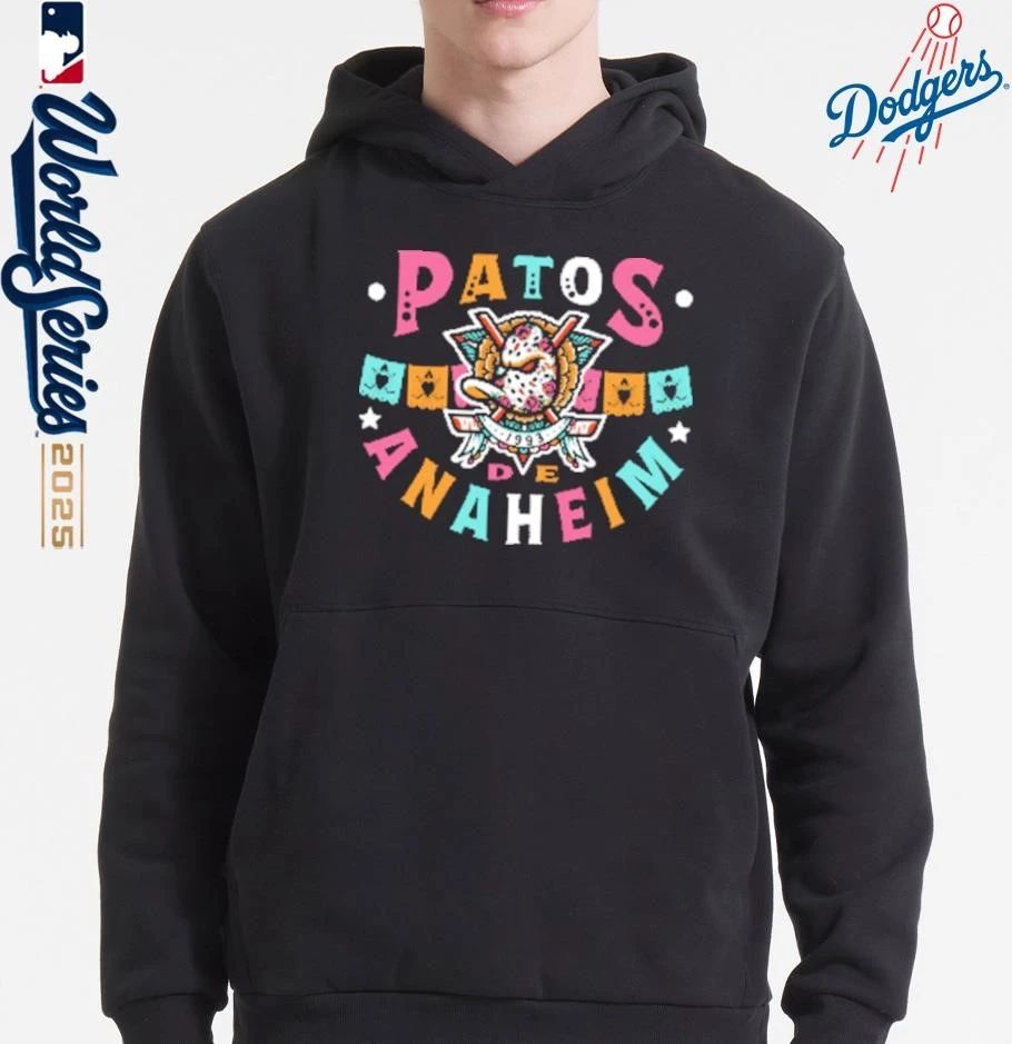 Anaheim Team Papel Picado Patos de Anaheim T-Shirt