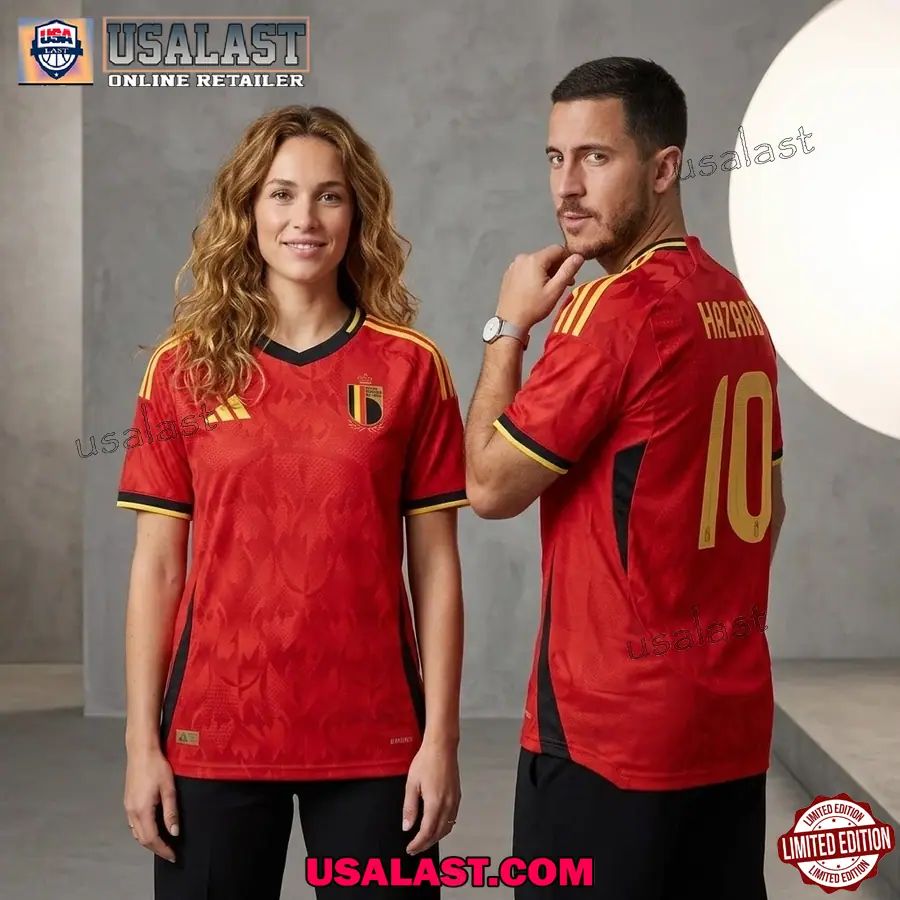 Personalized Belgium Home Kit World Cup 2026 Jersey Shirt