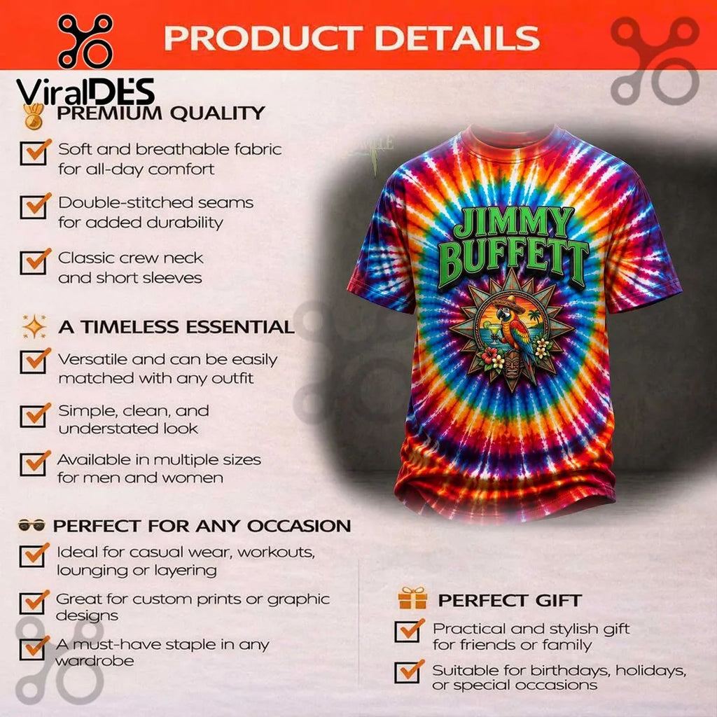 Jimmy Buffett Margaritaville Parrot Premium Shirt 2026