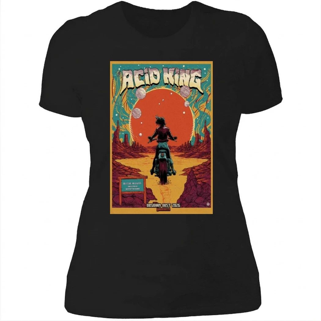 Acid King Poster European Tour 2026 Shirt