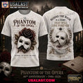 The Phantom Of Opera Behind The Mask Is A Story 3D T-Shirt