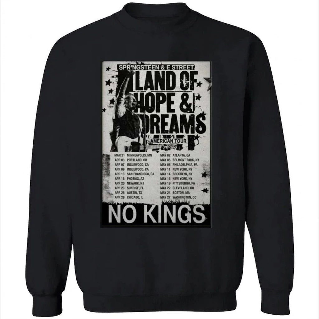 Springsteen E Street Band May 5 2026 American Tour No Kings Shirt