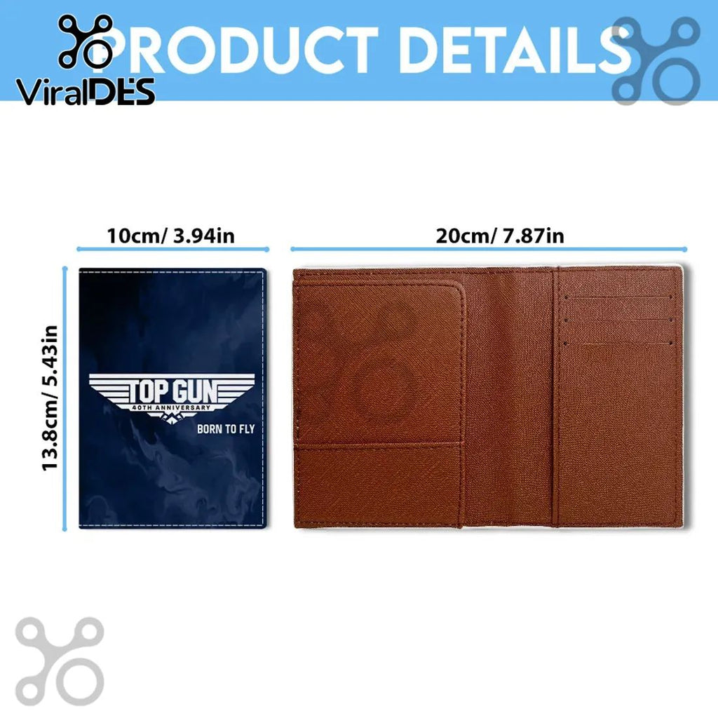 Gun 40th Anniversary 2026 Leather Passport Cover