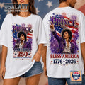 Prince Bless America 250th Anniversary 3D T-Shirt