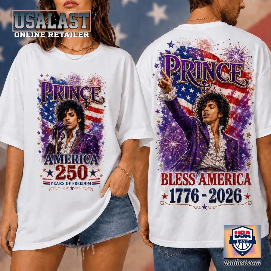 Prince Bless America 250th Anniversary 3D T-Shirt