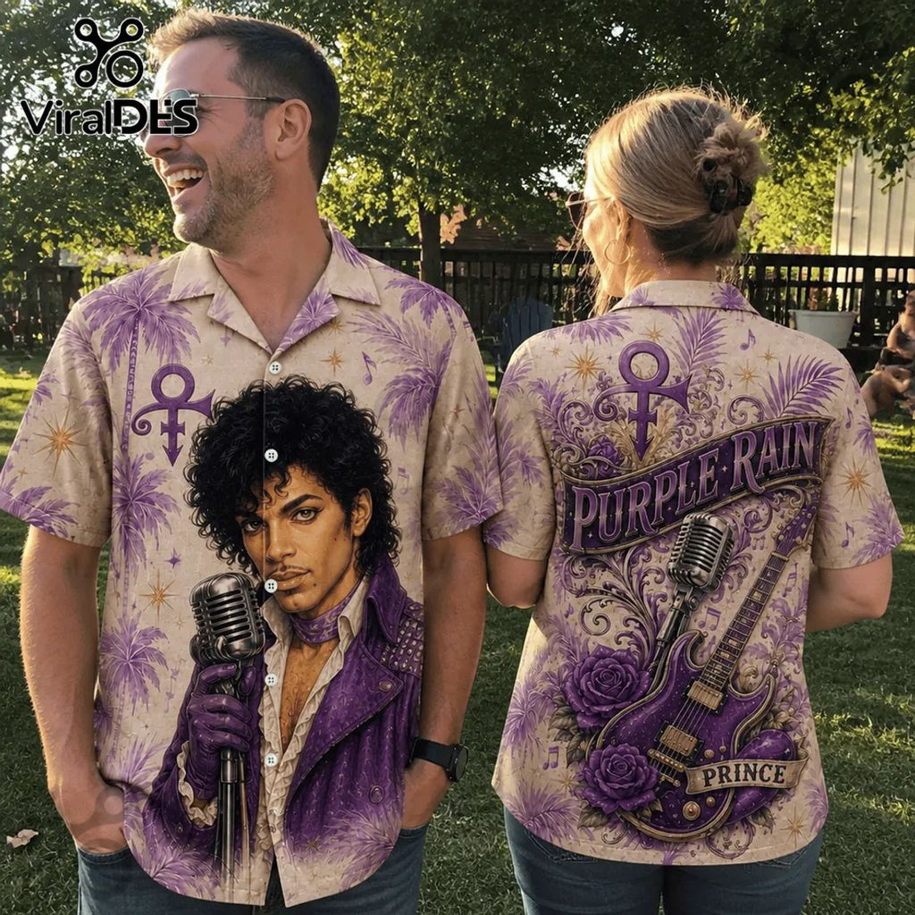Prince Purple Rain 2026 Hawaiian Shirt Limited Edition