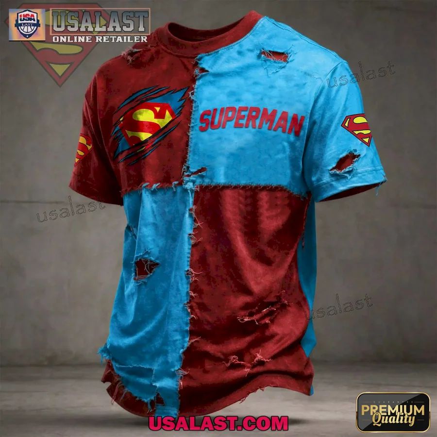 Superman Premium All Over Printed Shirt