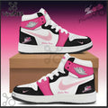 Adelaide Thunderbirds Pink Black High Top Sneakers