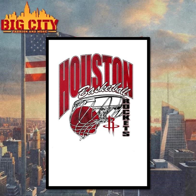 Awesome Houston Rockets Script Swish Shirt