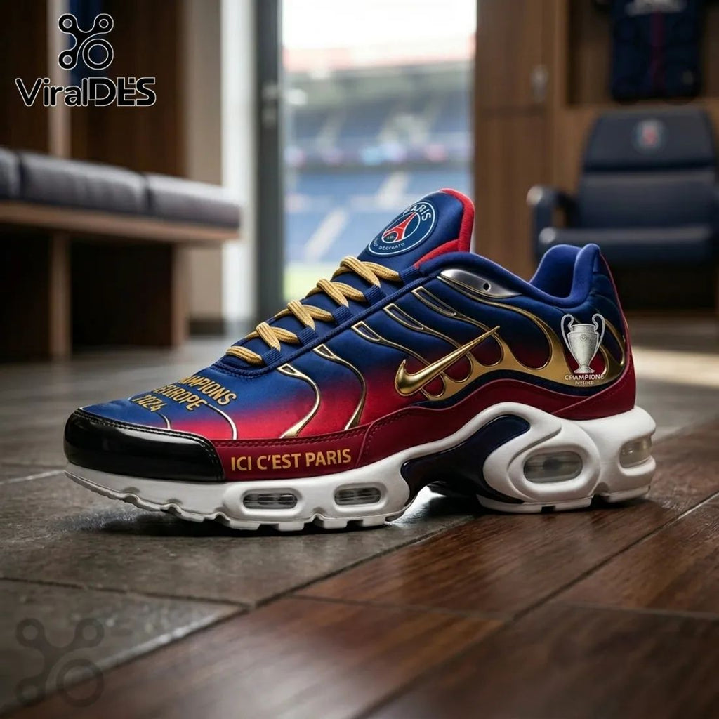 Paris Saint-Germain Champions of Europe 2025 Air Max Plus Sneakers