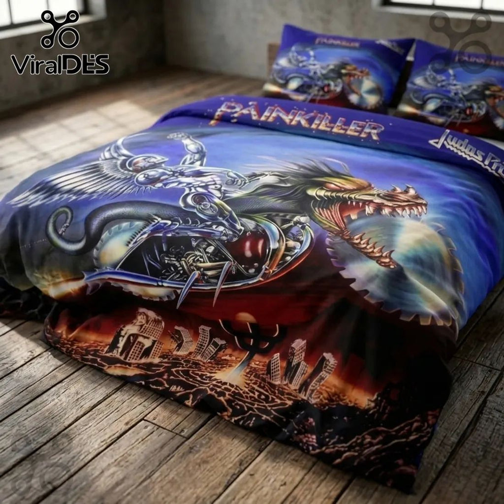 Judas Priest Painkiller Duvet Cover Set