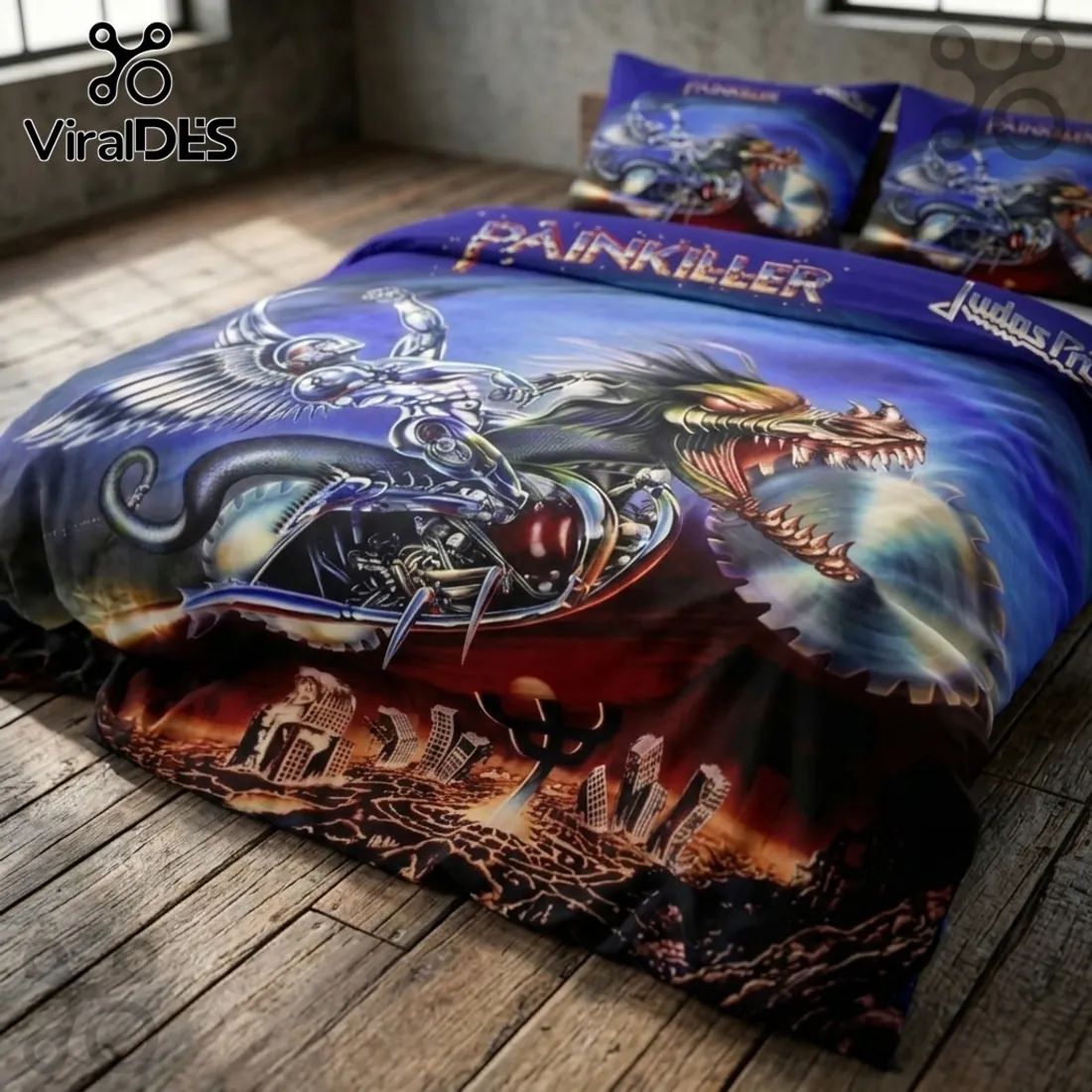 Judas Priest Painkiller Duvet Cover Set