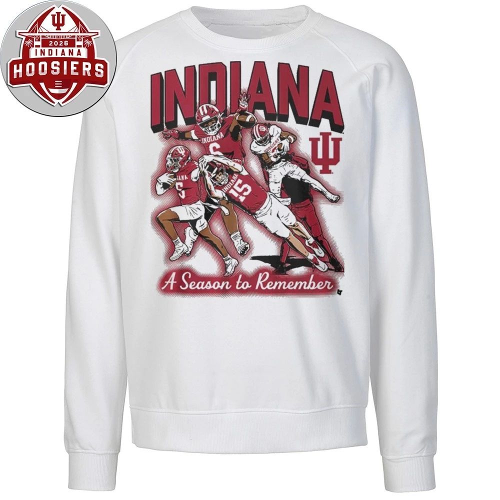 Indiana Football A Season To Remember Logo T-shirt
