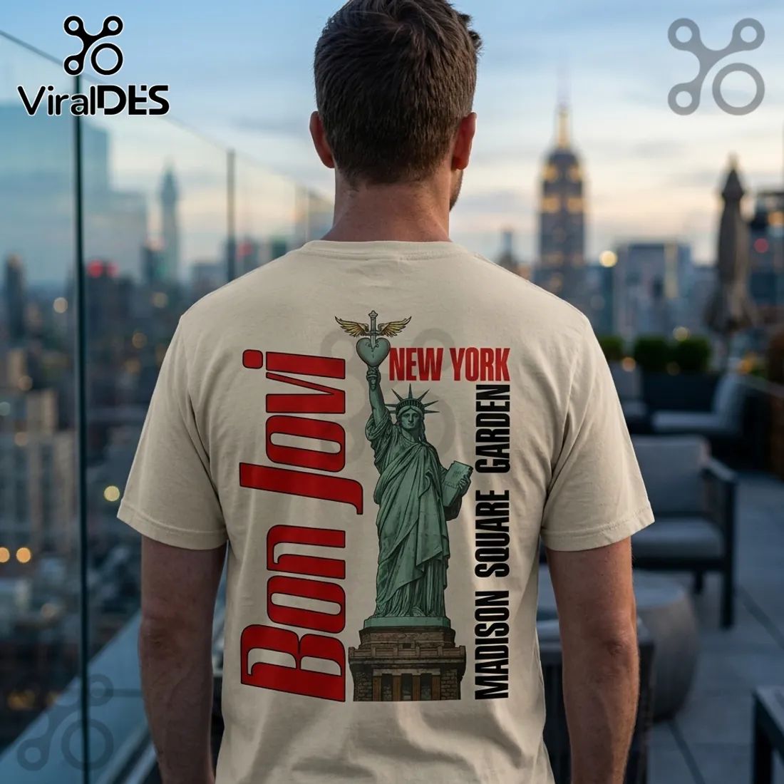 Bon Jovi Forever Tour New York Madison Square Garden T-Shirt