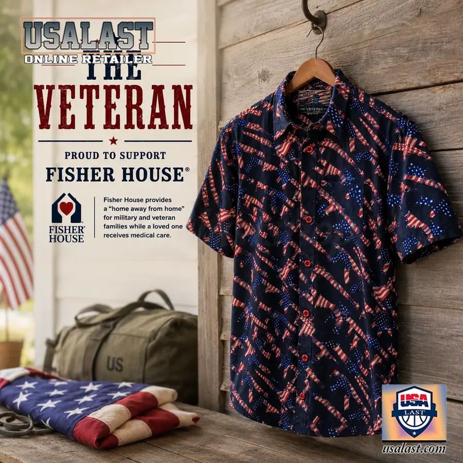 The Veteran Fisher House Hawaiian Shirt