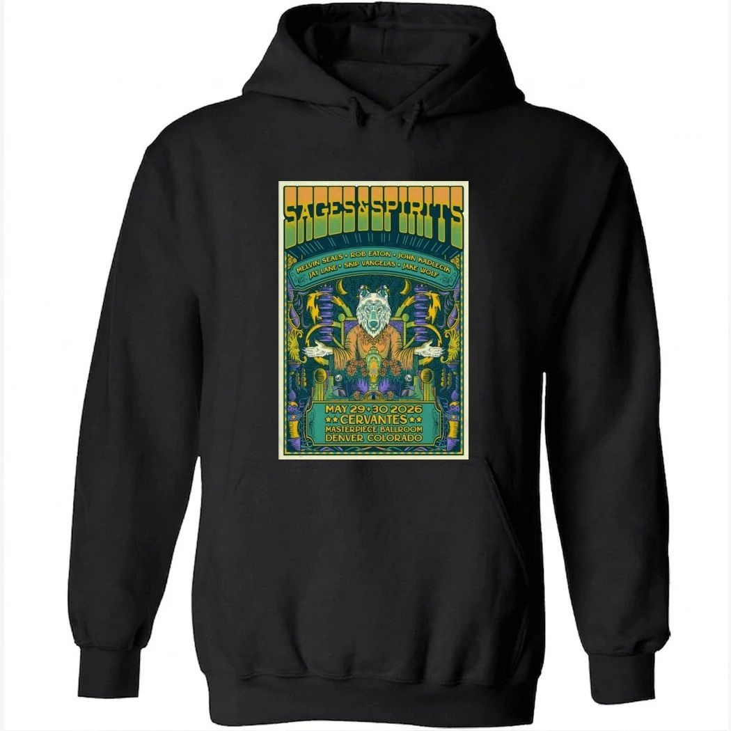 Sages And Spirits In Denver CO On May 29-30 2026 Poster Shirt